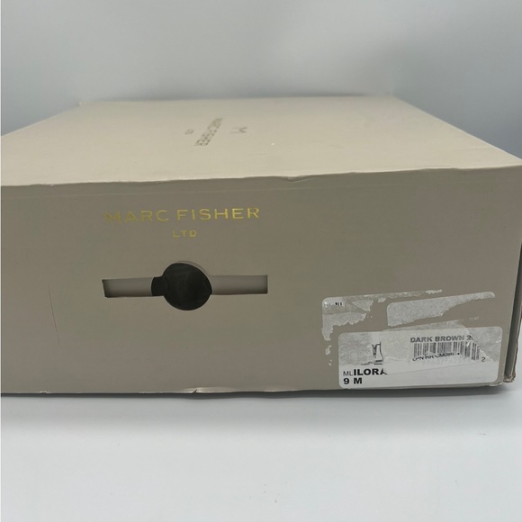 Marc Fisher Ilora Brown Suede Ankle Booties - Picture 12 of 12